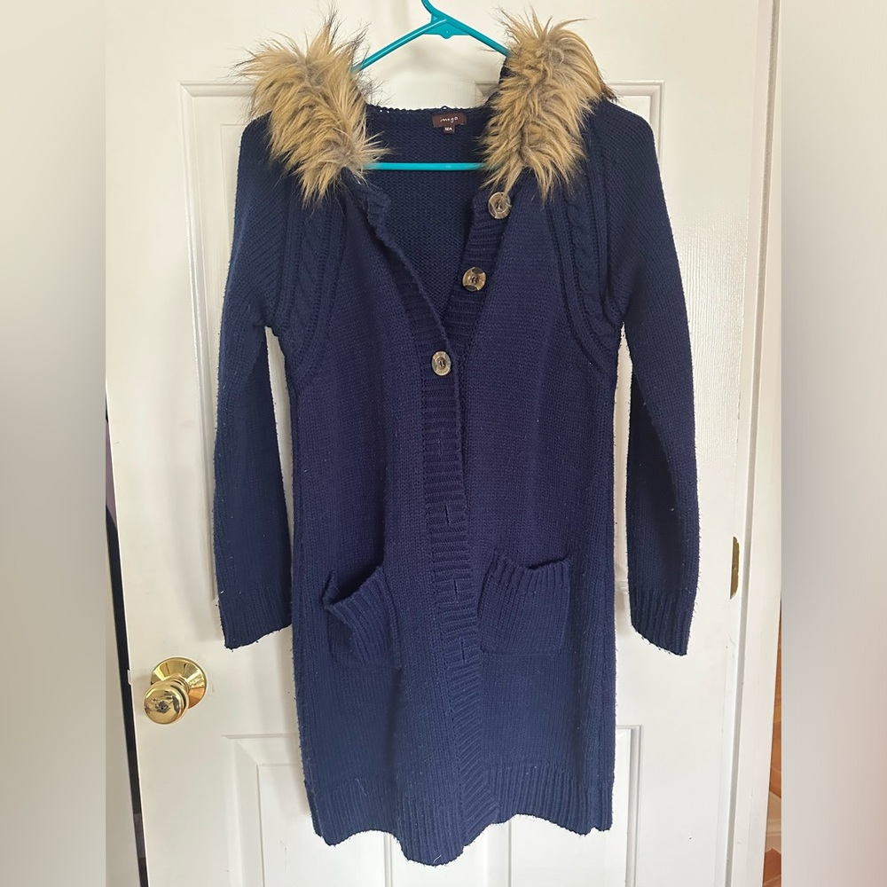 knitted cardigan
